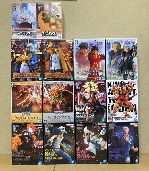 ワンピース プライズフィギュア14体セット