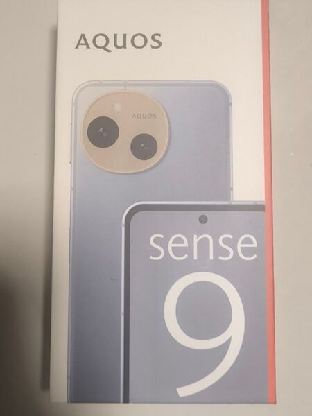 AQUOS sense9 SH-M29 6.1インチ メモリー8GB ストレージ256GB ブルー 新品未開封