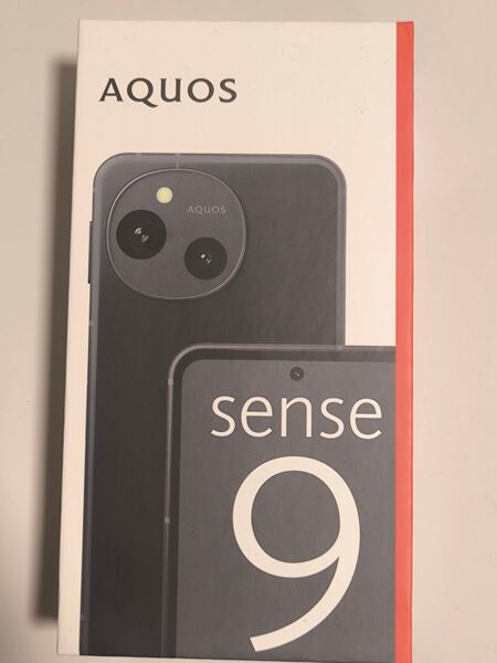 AQUOS sense9 SH-M29 6.1インチ メモリー8GB ストレージ256GB ブラック 新品未開封