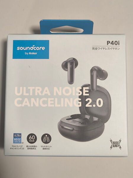 Soundcore Anker P40i 完全ワイヤレスイヤホン ブラック 未使用