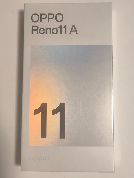 Reno11A 6.7インチ メモリー8GB ストレージ128GB コーラルパープル 新品未開封