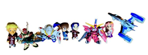 【タイムサービス】 機動戦士ガンダムSEED セット キラヤマト アスラン デッカーマン ラクス 他 フィギュア プライズ品