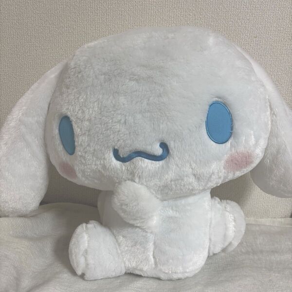 シナモロール ぬいぐるみ 超超BIGぬいぐるみ お空のくるりんわたあめ サンリオ BIGぬいぐるみ クッション シナモン