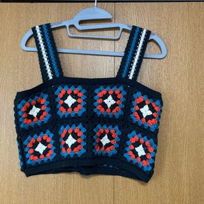 モチーフベスト チチカカ風 フリーサイズ