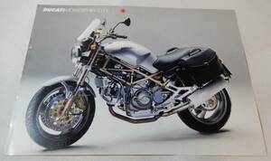 DUCATI MONSTER 900 CITY ドゥカティ (英文) カタログ ★Wm3349