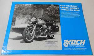 MOTO GUZZI Koch Motorrad GmbH Moto Guzzi ( German ) catalog *Wm3342