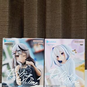 ホロライブ沙花叉クロエ 天音かなたフィギュアRelax time 2点セット
