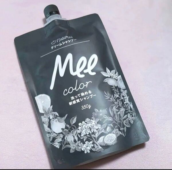 Naturmee Mee color クリームシャンプー ミーカラー ブラック 350g 新品未開封