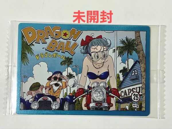 未開封 ドラゴンボール イタジャガカード CR 6-30 ブルマ 亀仙人 ウーロン