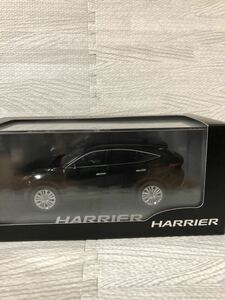 1/30 トヨタ 新型ハリアー HARRIER 非売品 2020年最新 カラーサンプル ミニカー ブラック