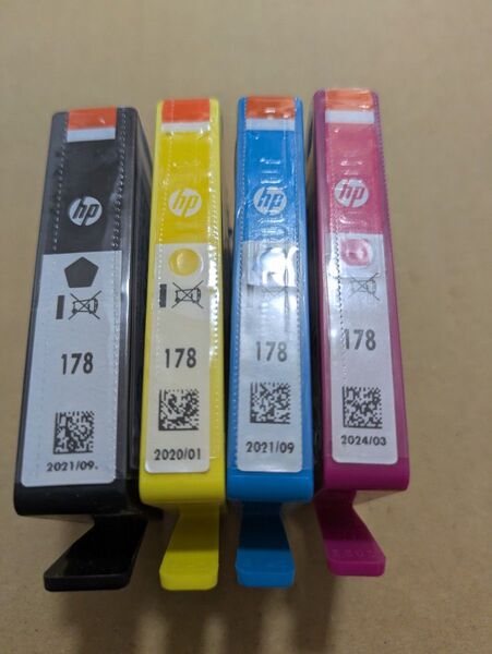 HP純正インクカートリッジ HP178 4色セット