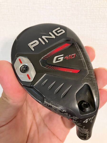 ピンPING G410ハイブリッド 4番ユーティリティ 4U 22度 ヘッドのみ