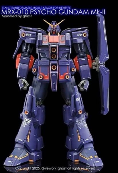 HG 1/144 サイコ・ガンダムMk-II 用水転写式デカール 他社製 ガンダム ガンプラ プラモデル