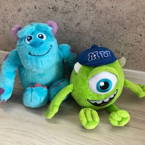 Disney モンスターズインク サリー&マイク しゃべる ぬいぐるみ 2個セット