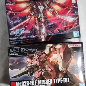 【2個セット】HGUC メッサーF01型 ブラックナイトスコードカルラ