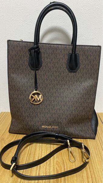 MICHAEL KORS マイケルコース トートバッグ 2way ブラウン