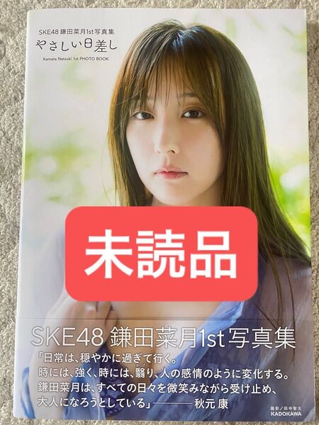 やさしい日差し SKE48鎌田菜月 1st写真集 未読品A