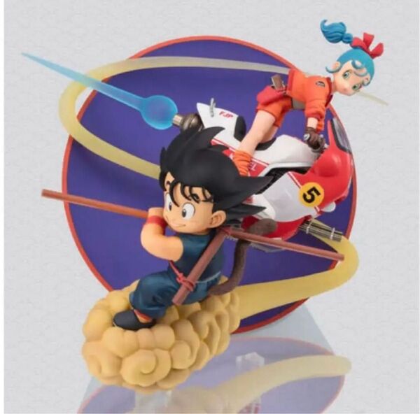 フィギュアーツZERO 孫悟空&ブルマ フィギュア プレミアムバンダイ