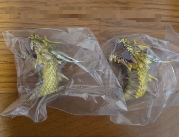 一番くじ ゴジラ大怪獣列伝 G賞 モンスターヘッドマグネット ギドラ 2個セット