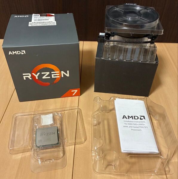 【中古】AMD Ryzen 7 2700 BOX