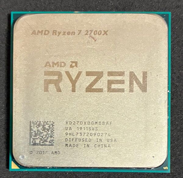 【中古】AMD Ryzen 7 2700X