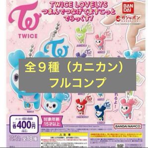 【9種コンプ】TWICE LOVELYS つまんでつなげてますこっとでらっくす