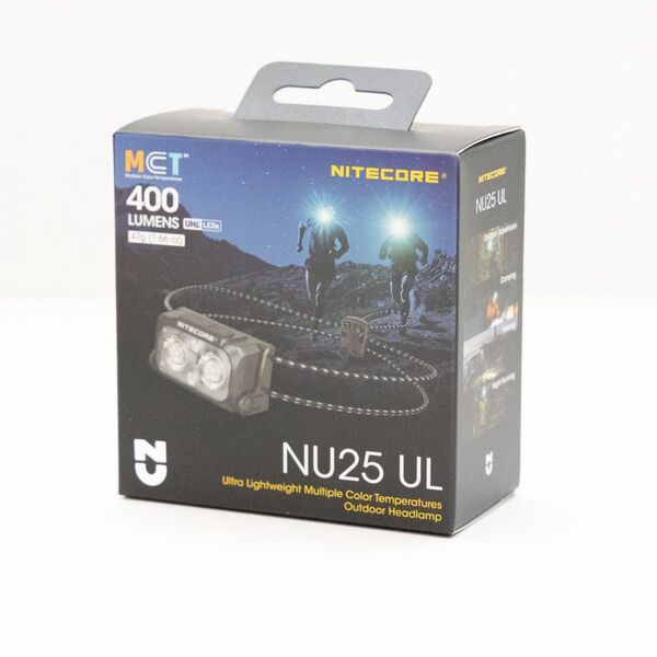 【NITECORE】NU25 MCT UL ヘッドライト(新品・開封済み)