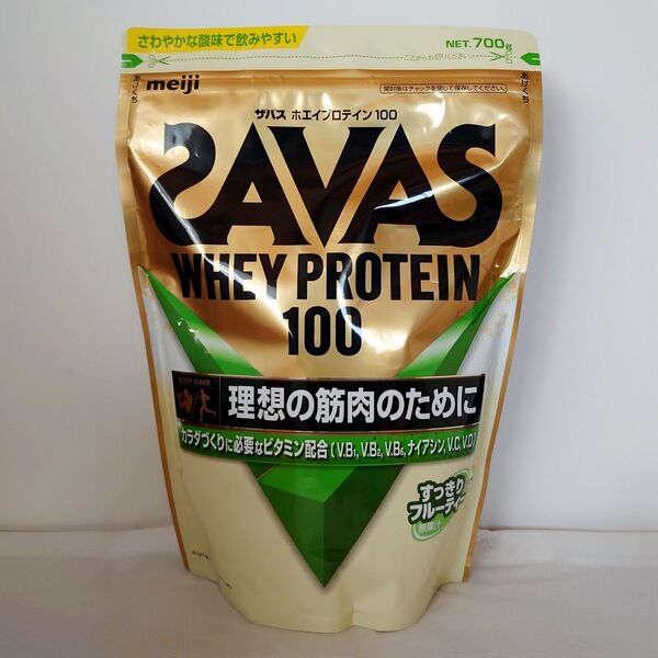 新品 SAVAS ザバス ホエイプロテイン100 すっきりフルーティー