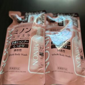 ミノン ボディーソープ 詰め替え用 2個