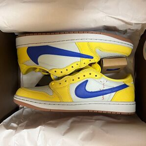 Travis Scott × Nike Women's Air Jordan 1 Retro Low OG "Canary"