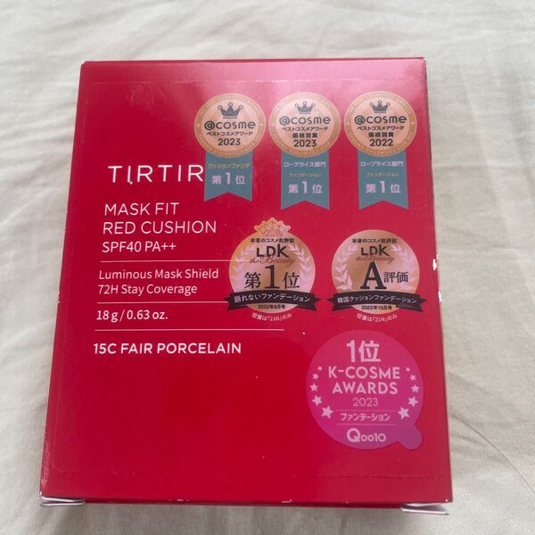 TIRTIR マスクフィットレッドクッション 15C FAIR PORCELAIN