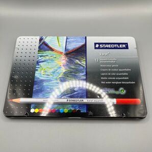 STAEDTLER karat aquarell 12色 水彩色鉛筆