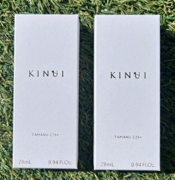 新品 未使用品 KINUI キヌユイ C25リッチセラム 2本セット 美白