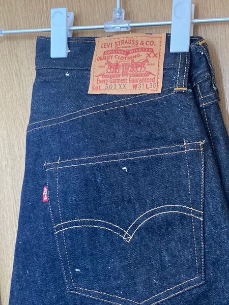 試着のみ LEVI'S リーバイス 501XX バレンシア工場 米国製 1955年モデル ジーンズ デニムパンツ W31