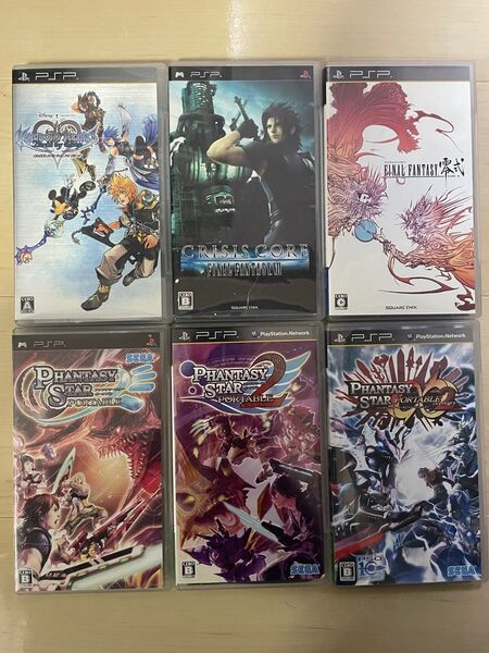 pspソフト RPG系ゲーム6本まとめ売り