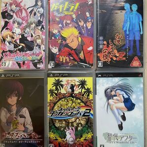 PSP ソフト 6本まとめ売り