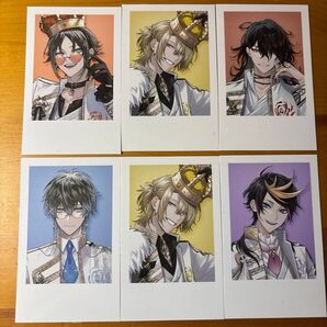 【バラ売り可能】にじさんじEN Luxiem half Anniversary ランダムチェキ ノーマル シクレ