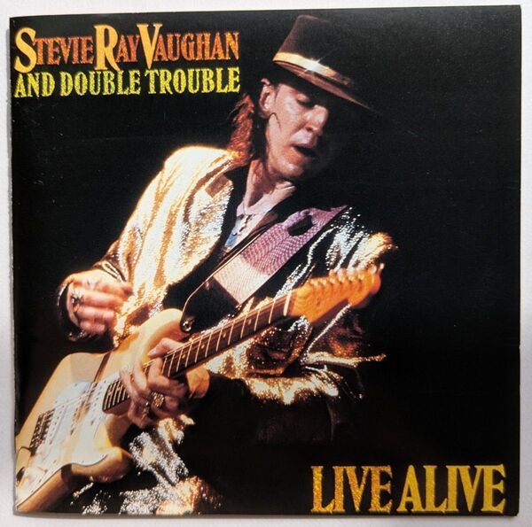 Stevie Ray Vaughan LIVE ALIVE 国内盤CD エピックソニー