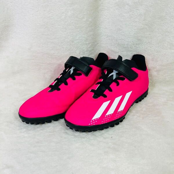adidas サッカーシューズ フットサル トレーニング ピンク 20.5cm