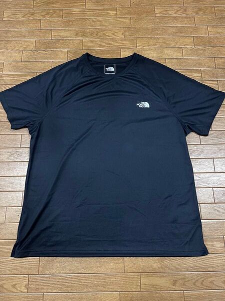 THE NORTH FACE USA M breeze 半袖 Tシャツ XL ノースフェイス FLASHDRY ブラック
