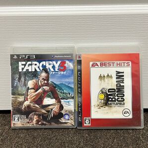 PS3 ファークライ3 バトルフィールド バッドカンパニー 2本セット