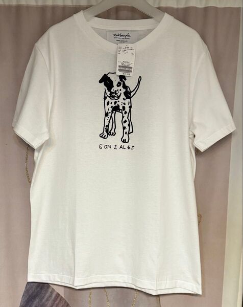 新品未使用 エディフィス別注 マークゴンザレス ダルメシアン 犬 Tシャツ