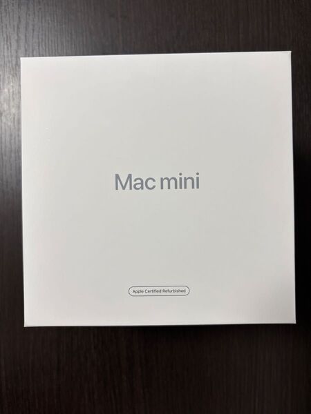 Apple Mac mini 2024 M4 メモリ16GB SSD 256GB 新品未開封 整備済製品