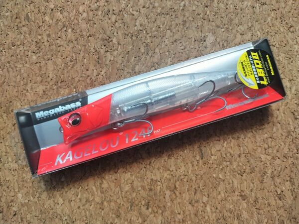 Megabass カゲロウ124f GPレッドヘッド 新品