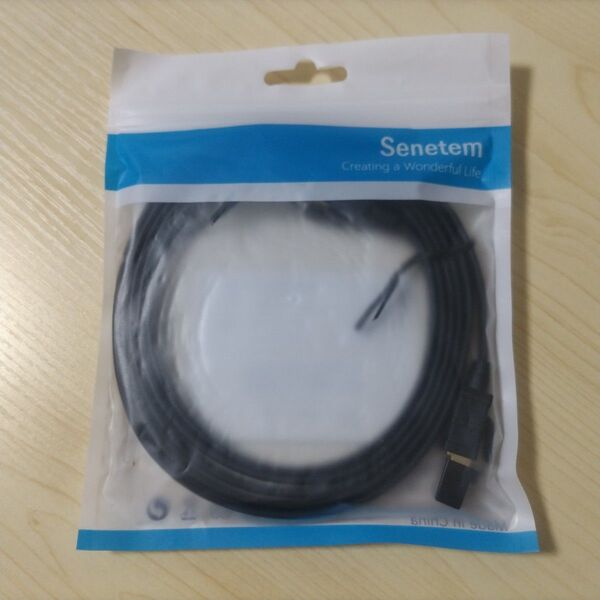 【美品】Senetem LANケーブル 2m ブラック