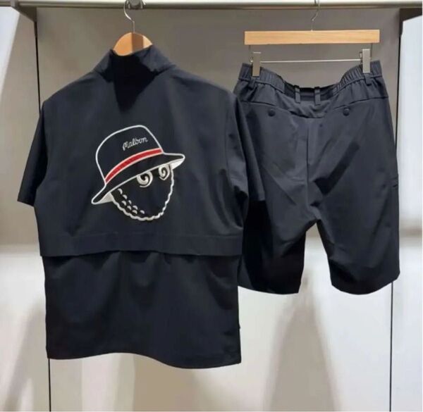 Malbon シャツとショートパンツセット マルボンメンズ セットアップ