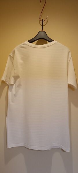 goodon グットオンボーダーTシャツ白×白