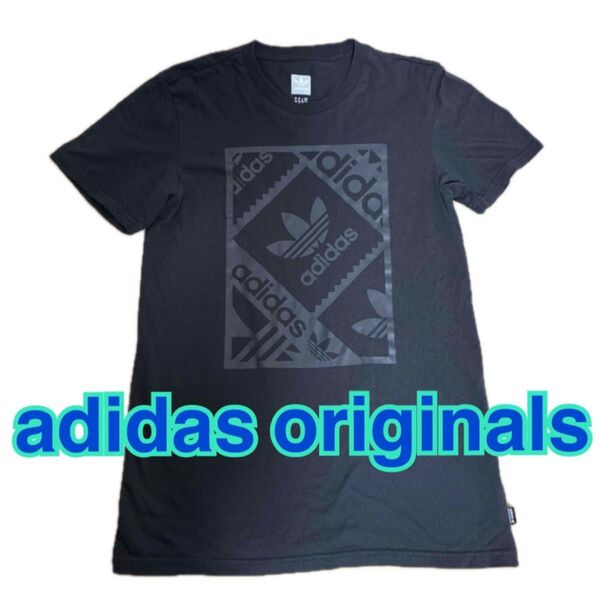 adidas originals Tシャツ 黒 ブラック
