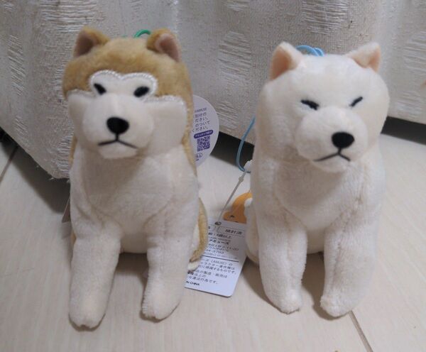 ほっこり秋田犬はち兵衛 犬 キーホルダー マスコット