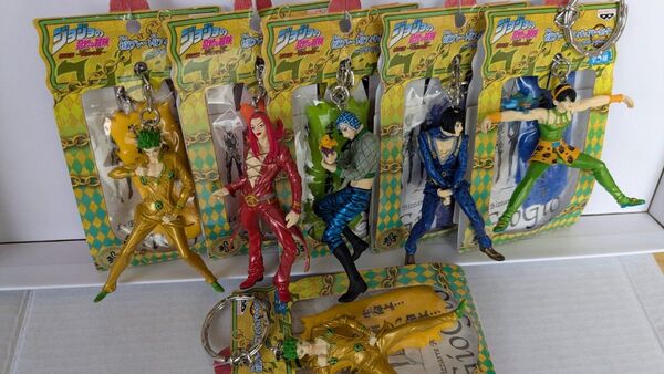 ジョジョの奇妙な冒険 第五部 台詞プレート付フィギュアキーホルダー 〜ブチャラティチーム〜 全5種